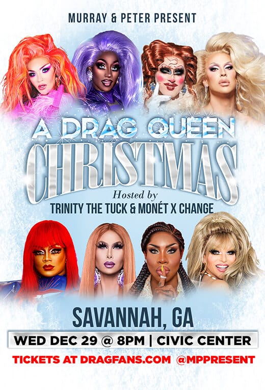 drag queen tour savannah ga